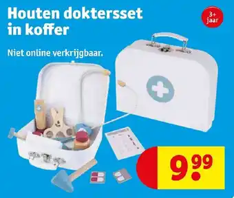 Kruidvat Houten doktersset in koffer aanbieding