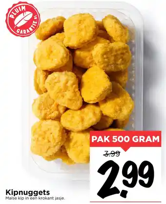 Vomar Voordeelmarkt Kipnuggets Malco lcin in krokant incio aanbieding