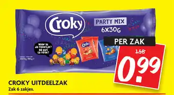 Dekamarkt Croky Uitdeelzak aanbieding