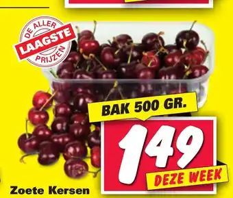 Nettorama Zoete kersen 500g aanbieding