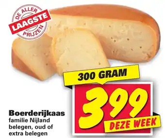 Nettorama Boerderijkaas 300g aanbieding