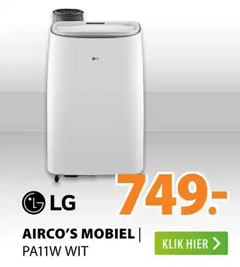 Expert LG Airco's Mobiel aanbieding