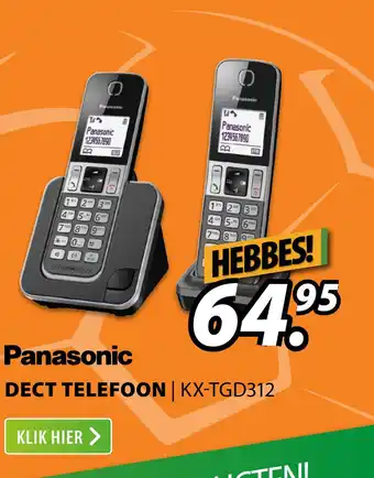 Expert Panasonic DECT TELEFOON aanbieding