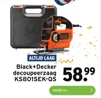 GAMMA Black+Decker decoupeerzaag aanbieding