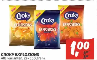 Dekamarkt Croky explosions 150 gram aanbieding