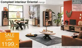 Woonsquare Compleet interieur Oriental mango aanbieding