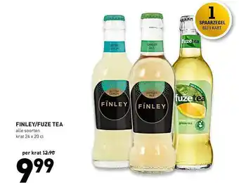 De Kweker Finley-fuze tea 24x20 cl aanbieding