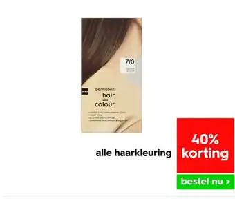 HEMA Permanent hair colour 7/10 lightest brown aanbieding