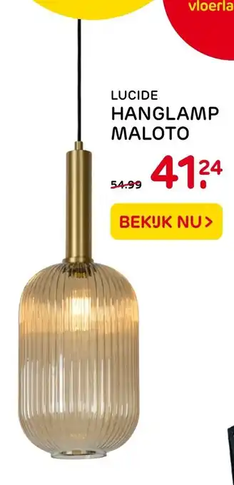 Praxis Lucide Hanglamp Maloto aanbieding