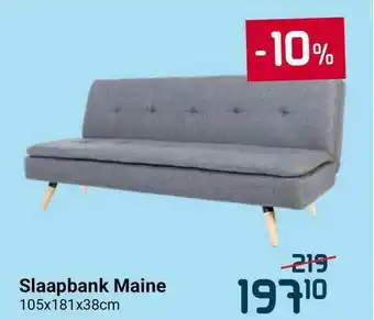 Beddenreus Slaapbank maine 105x181x38cm aanbieding