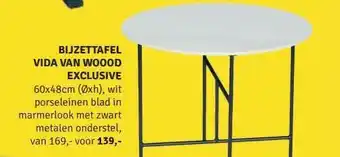 Nijhof Bijzettafel vida van woood exclusive aanbieding