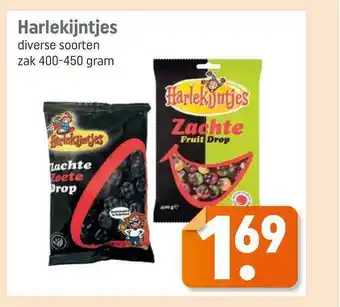 Lekker Makkelijk Harlekijntjes 400-450 gram aanbieding