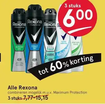 Etos Alle rexona aanbieding