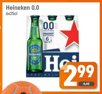 Dagwinkel Heineken 0.0 6x25 cl aanbieding