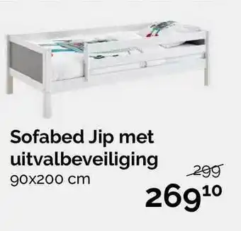 Beter Bed Sofabed jip met uitvalbeveiliging 90x200 cm aanbieding