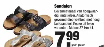 ALDI Sandalen aanbieding