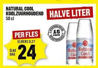 Dirck 3 Natural cool koolzuurhoudend 50 cl aanbieding