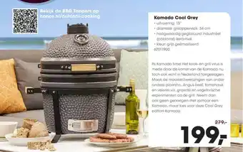 HANOS Kamado cool grey aanbieding