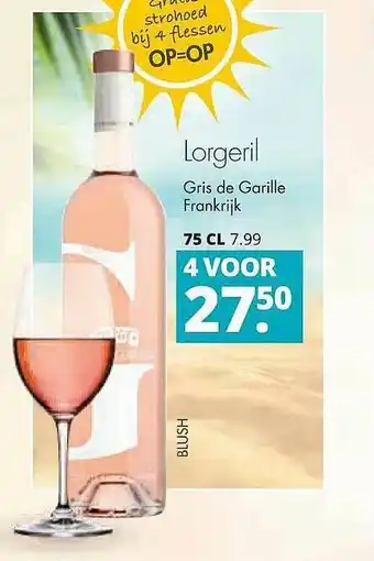 Mitra Lorgeril gris de garille 75 cl aanbieding