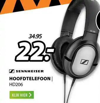 Expert Sennheizer Hoofdtelefoon | HD206 aanbieding