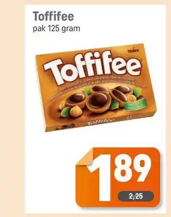 Dagwinkel Toffifee 125 gram aanbieding