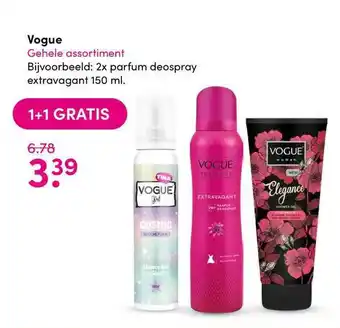 DA Vogue 150 ml aanbieding