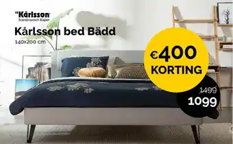 Beter Bed Kårlsson Bed Bädd 140x200 Cm €400 Korting aanbieding