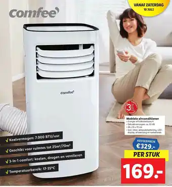 Lidl Mobiele Airconditioner aanbieding