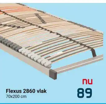 Beddenreus Flexus 2860 Vlak 70x200 Cm aanbieding