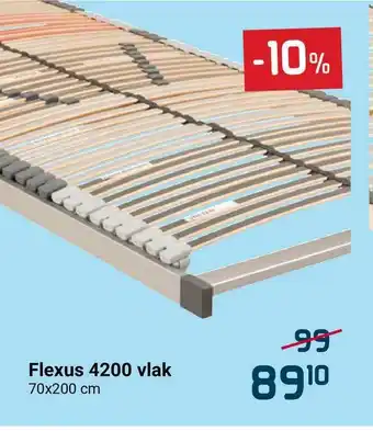 Beddenreus Flexus 4200 Vlak 70x200 Cm aanbieding