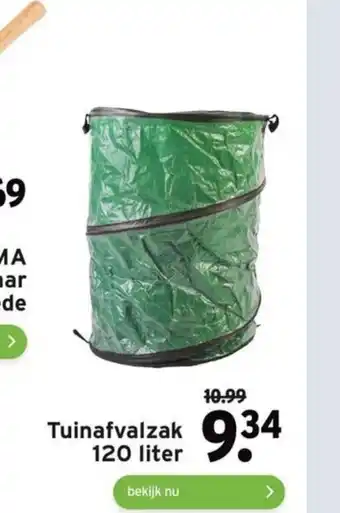 GAMMA Tuinafvalzak 120 liter aanbieding