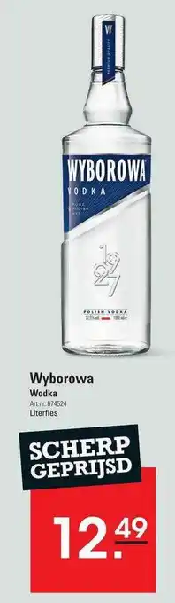 Sligro Wyborowa Wodka aanbieding