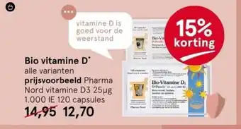 Etos Bio vitamine D aanbieding