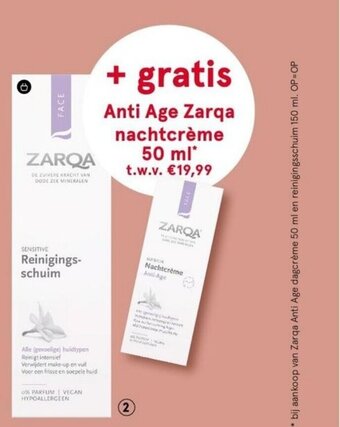 Etos Zarqa Reinigingsschuim 150 ml aanbieding