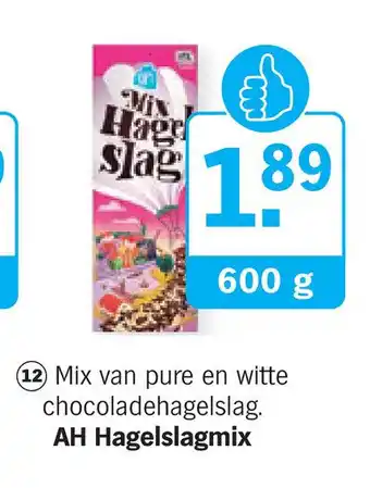 Albert Heijn AH Hagelslagmix 600g aanbieding