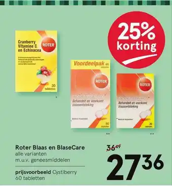 Etos Roter Blaas En BlaseCare 25% Korting aanbieding