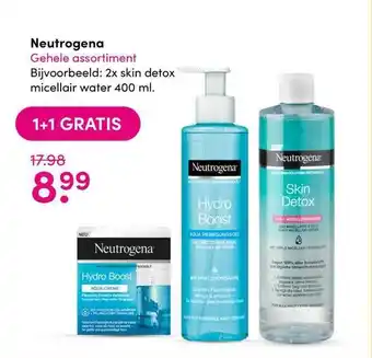 DA Neutrogena 1+1 Gratis aanbieding