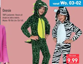 ALDI Onesie aanbieding