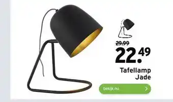 GAMMA Tafellamp jade aanbieding