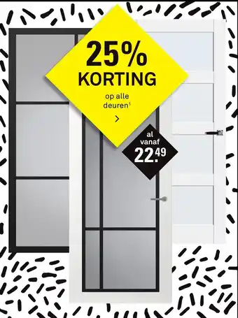 Karwei op alle deuren aanbieding