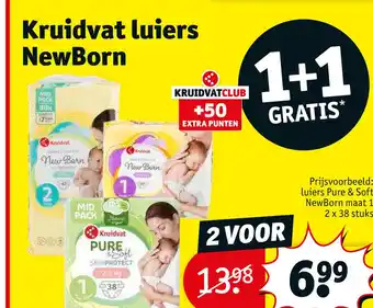 Kruidvat Kruidvat luiers newborn aanbieding