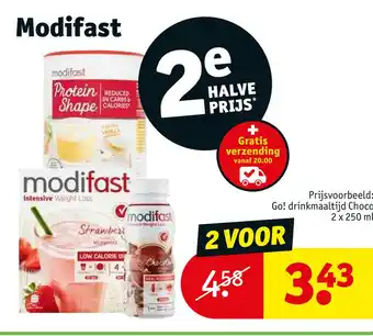 Kruidvat Modifast aanbieding