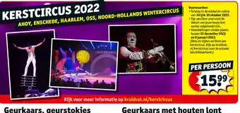 Kruidvat Kerstcircus 2022 aanbieding