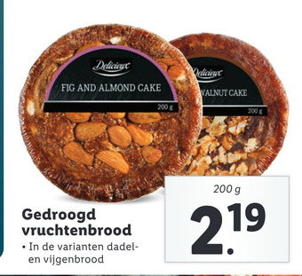 Lidl Gedroogd vruchtenbrood aanbieding