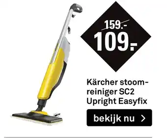 Karwei Karcher stoom-reiniger sc2 upright easyfix aanbieding