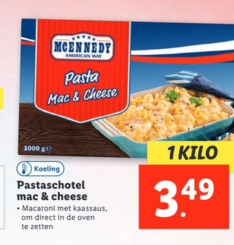 Lidl Pastaschotel mac & cheese aanbieding