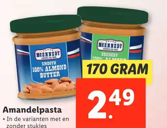 Lidl Amandelpasta aanbieding