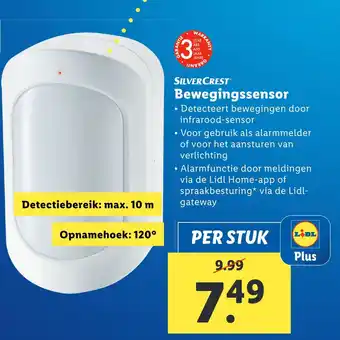 Lidl Silvercrest bewegingssensor aanbieding