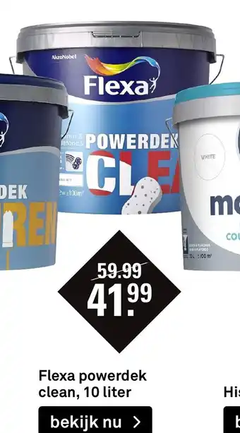 Karwei Flexa powerdek clean 10 liter aanbieding