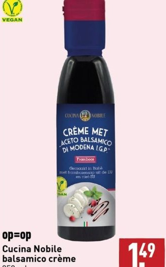 ALDI Cucina nobile balsamico crème aanbieding